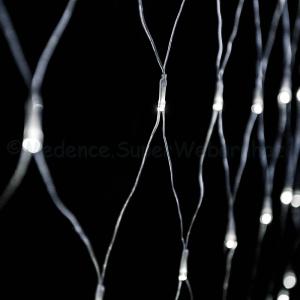 Crystalline fényháló 96 LED 2 x 1 m - toldható