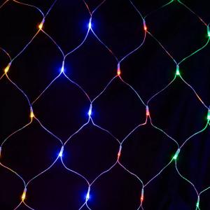 Crystalline fényháló 96 LED 2 x 1 m - toldható