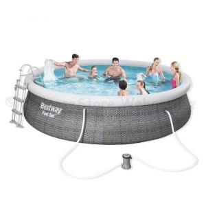 Családi körmedence 457 x 107 cm készlet - RATTAN