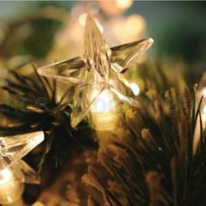 Csillagfüzér elemes, 1 m 10 LED