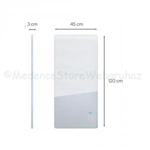 Elektromos edzett üveg fűtőtest 800 W - Mirpol GH-08