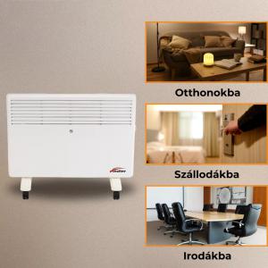 Elektromos fűtőtest 750/1500W - Asama