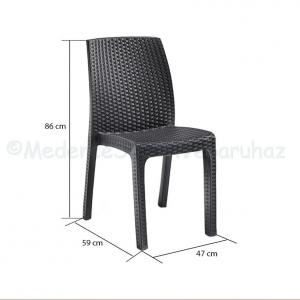 Étkező garnitúra szett - Hellda 4+1