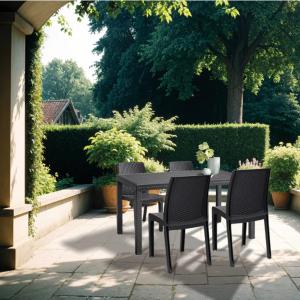 Étkező garnitúra szett - Hellda 4+1