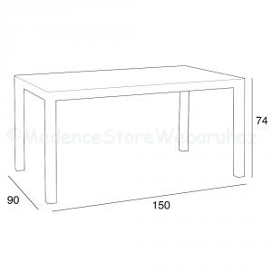 Étkező garnitúra szett - Hellda 6+1