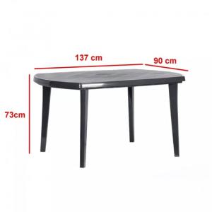 Étkezőasztal műanyag - Elise