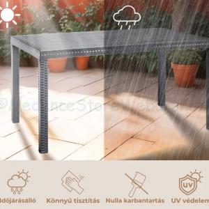 Étkezőasztal műanyag - Hella