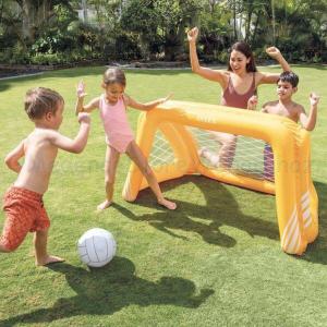 Felfújható lebegő kapu hálóval 140 x 89 x 81 cm