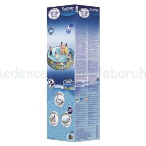 Fémvázas medence 305 x 66 cm önállóan STEEL PRO