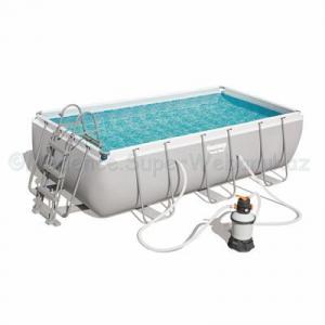 Fémvázas medence 404 x 201 x 100 cm készlet HOMOKSZŰRŐVEL