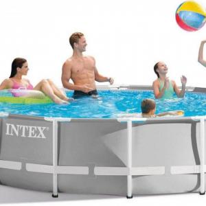 Fémvázas medence 457 x 107 cm készlet Prism Frame Set - INTEX