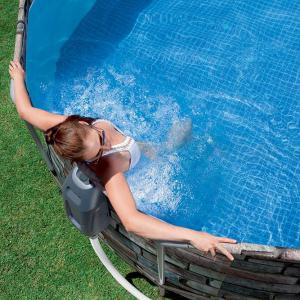 Fémvázas ovális medence 6,1 x 3,66 x 1,22 m készlet - Comfort Jet - STON