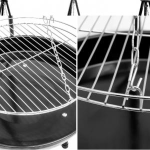 Grill készlet háromlábú állvánnyal