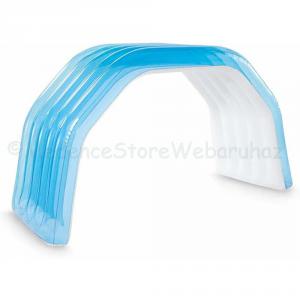 Háttámlás medence napernyővel 229 x 191 x 135 cm