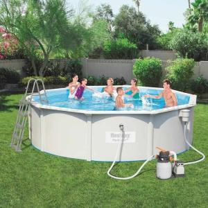 Hydrium merevfalú medence készlet HOMOKSZŰRŐVEL 460 cm x 120 cm