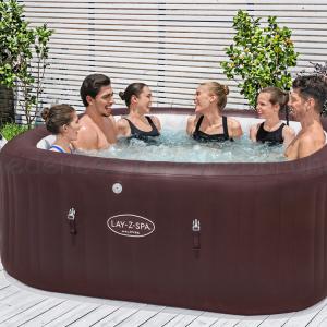 HydroJet Pro Lay-Z-Spa Maldives Smart masszázsmedence  5-7 személyes