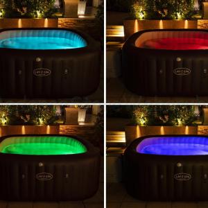 HydroJet Pro Lay-Z-Spa Maldives Smart masszázsmedence  5-7 személyes