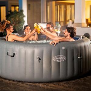 HydroJet Pro Lay-Z-Spa Santorini Smart masszázsmedence 5-7 személyes