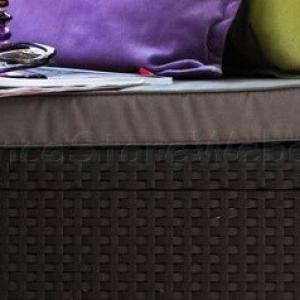 Kanapé párnákkal - Corfu love seat 2 személyes