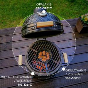 Kerámia faszenes grill - Kamado