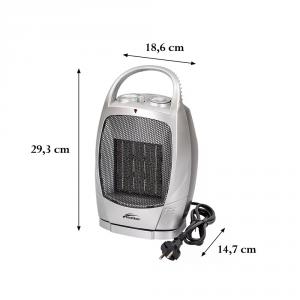 Kerámiabetétes elektromos  forgó  fűtőtest 750 /1500 W -  Loa