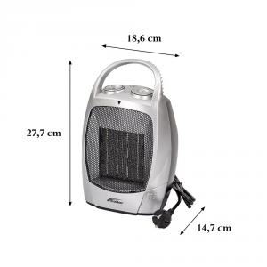 Kerámiabetétes elektromos  fűtőtest 750/1500 W - Loa