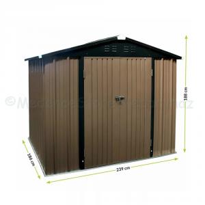 Kerti szerszámos ház 239 x 186 cm - MIR0608 B