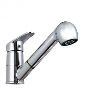 Kihúzható mosogató csaptelep - Carol, króm