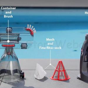 Kokido Voltera 25 akkumulátoros medence- és jakuzziporszívó