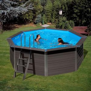 Kompozit kerek medence szett 4,1 m x 1,24 m homokszűrővel