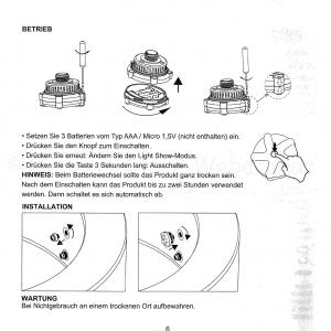Lay-Z-Spa víz alatti 7 színű LED-fény jakuzzihoz