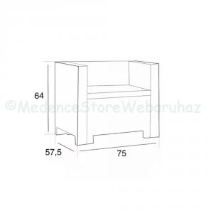 Lounge bútor szett - City 4 személyes