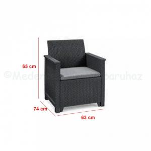 Lounge bútor szett - Emma 4 személyes