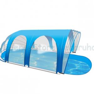 Medence kupola ovális, 620 × 410 × 275 cm