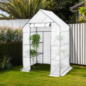 Melegház  mini 143 x73 x 195 cm - fehér