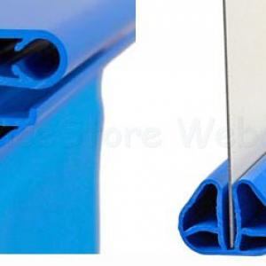 Modena medence 3,5 x 1,2 m, Adria-kék