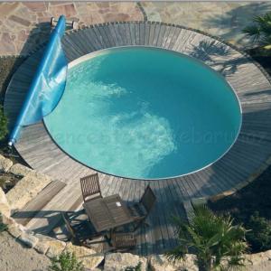 Modena medence 3,5 x 1,2 m szürke stílus