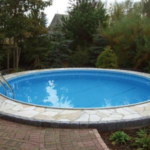 Modena medence 4,0 x 1,2 m, Adria-kék