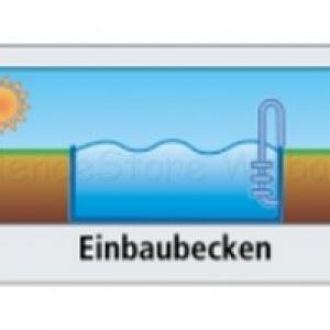Monaco medence 5,0 x 9,0 x 1,2 m  Adria-kék