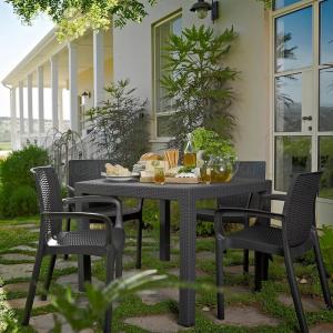 Műanyag karfás kerti szék - Bali