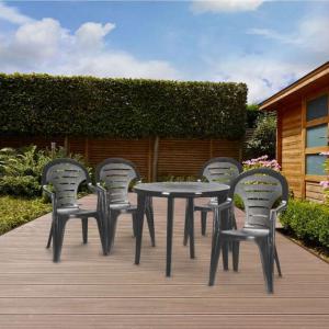 Műanyag karfás kerti szék - Bonaire