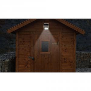 Napelemes falilámpa mozgásérzékelővel