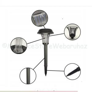 Napelemes lámpa / rovarriasztó, fehér LED / UV - Strend Pro MOKI 57