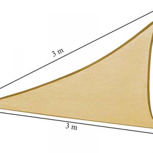 Napvitorla háromszög alakú 3 x 3 x 3 m - Rana