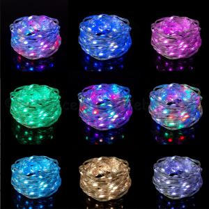 Okos fényfüzér USB csatlakozóval,100 LED 10 m