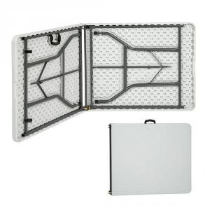 Összecsukható fémvázas asztal 244 x 75 cm - Vivid