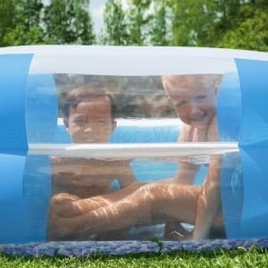 Ovális gyermekmedence 270 x 198  x 51 cm - SplashView