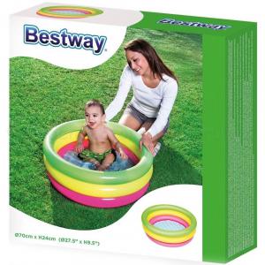 Pancsoló színes gyűrűkkel 70 x 24 cm