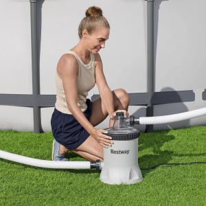 Polysphere szűrőszivattyú medencéhez, 5678 lit/óra - szűrőgolyóval