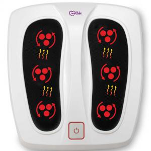 SHIATSU akupresszúrás lábmasszírozó, melegítő funkcióval